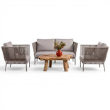 Beverly Hills Outdoor Loveseat and Club Chair Set