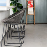 Urban Rope Outdoor Counter Height Stool Teak Warehouse