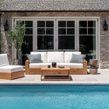 Kuba Teak Outdoor Sofa Teak Warehouse
