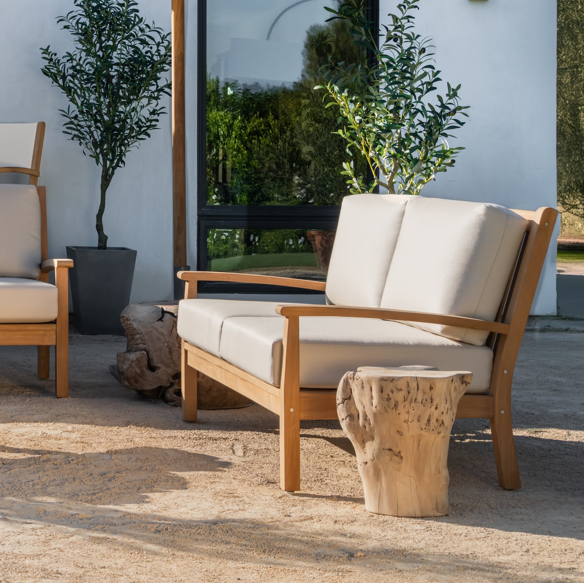 Pepper Organic Teak Side Table