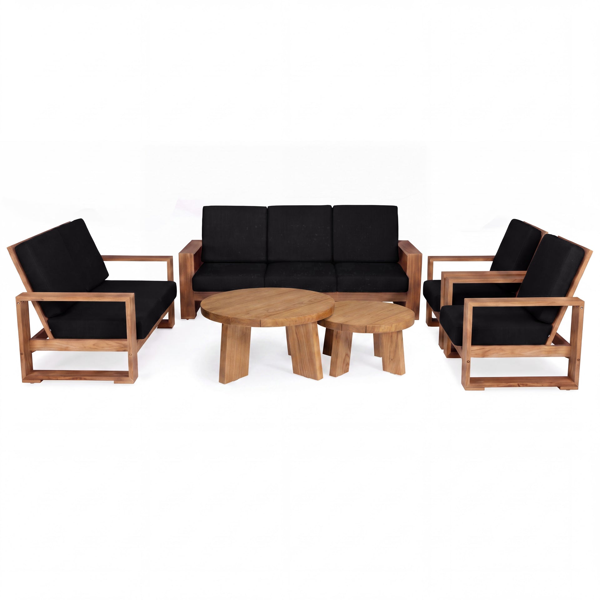 Havana (Ready To Ship) Teak A-Grade Outdoor Sofa Lounge Set