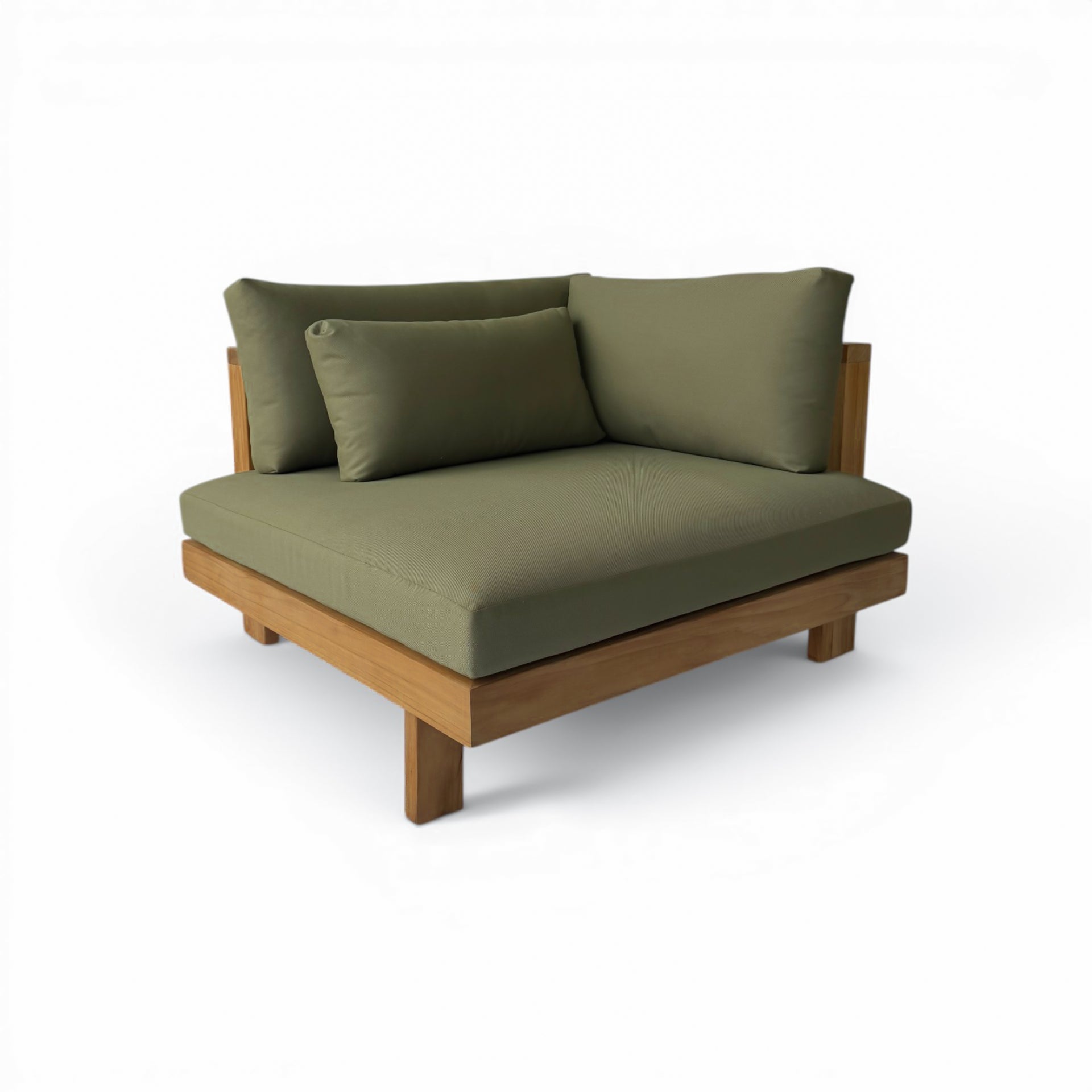 Cabo Teak Outdoor Sectional Corner