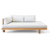 Cabo (Ready to Ship) Teak A-Grade Outdoor Daybed (Right Arm) (LAF)
