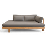 Cabo (Left Arm) RAF (Ready To Ship) Teak A-Grade Outdoor Sectional Daybed Set