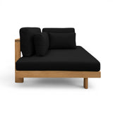 Cabo (Left Arm) RAF (Ready To Ship) Teak A-Grade Outdoor Sectional Daybed Set