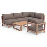 Ibiza (Ready To Ship) Teak A-Grade Sectional Lounge Set