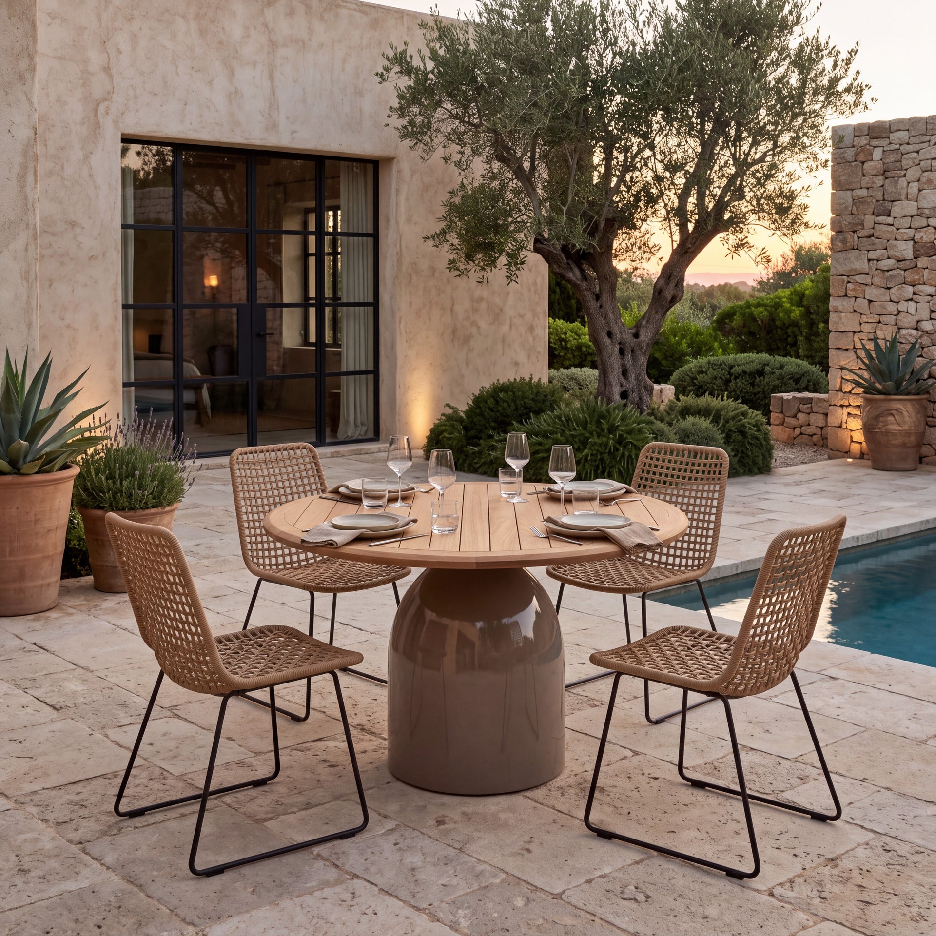 Molly Rope Outdoor Dining Side Chair
