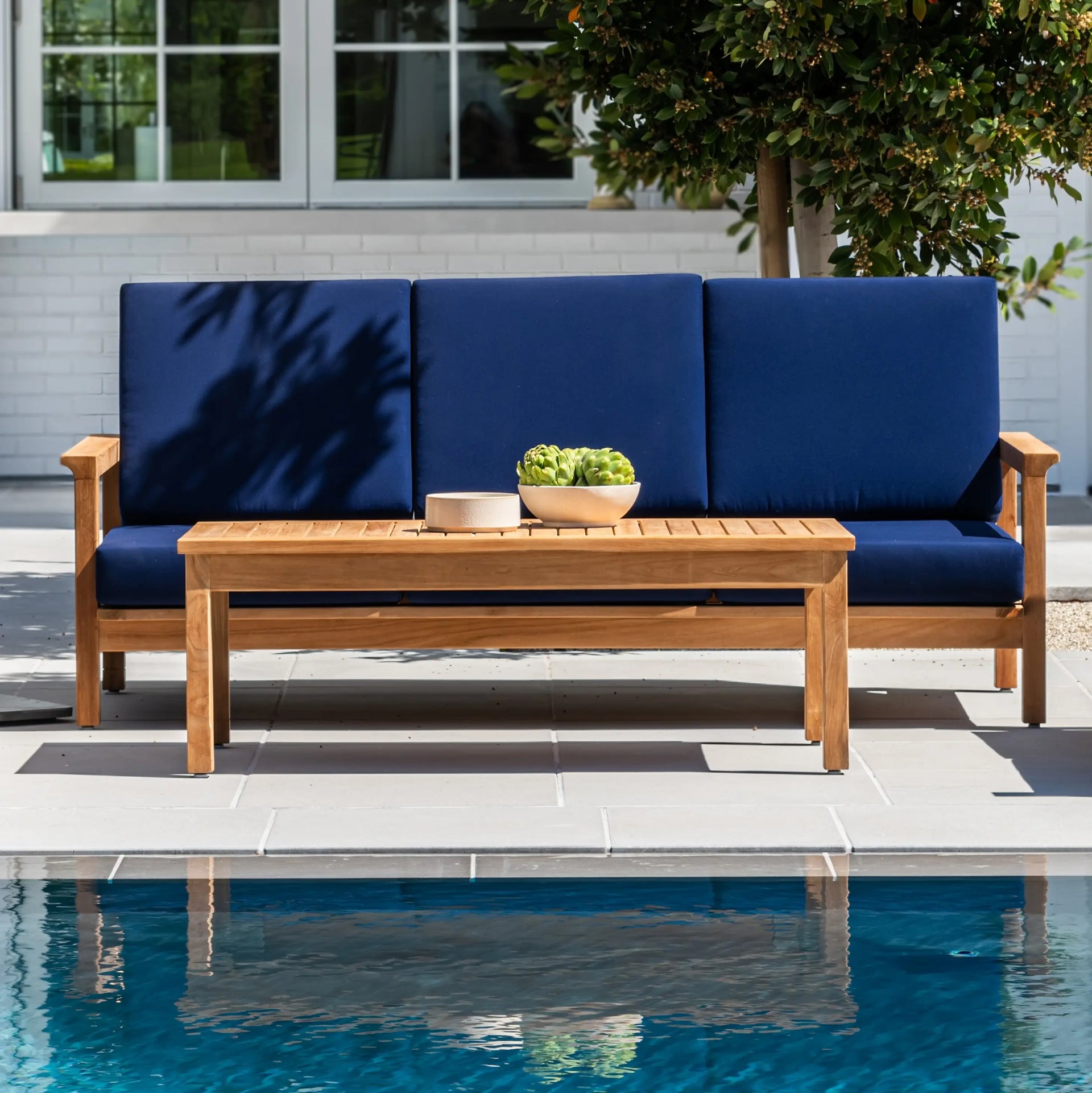 Monterey Teak Outdoor Sofa