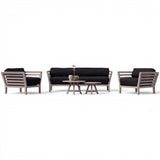 Romeo Weathered (Ready To Ship) Teak A-Grade Outdoor Sofa Lounge Set