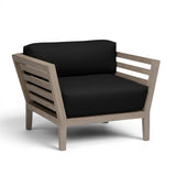 Romeo Weathered (Ready to Ship) Teak A-Grade Outdoor Club Chair