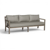 Juliet Weathered (Ready to Ship) Teak A-Grade Outdoor Sectional Sofa