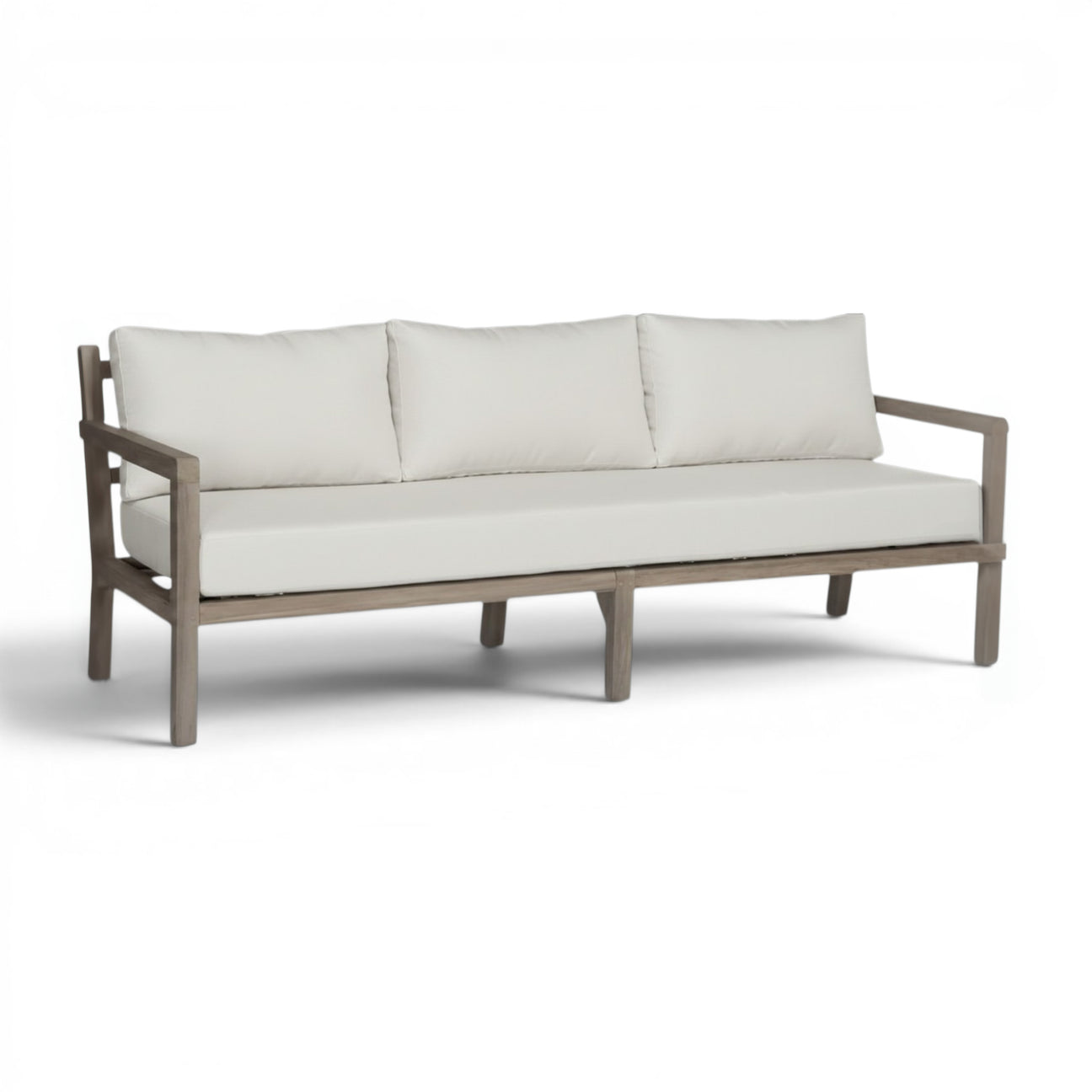 Juliet Weathered (Ready to Ship) Teak A-Grade Outdoor Sectional Sofa