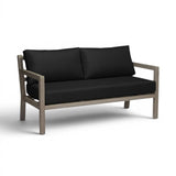 Juliet Weathered (Ready to Ship) Teak A-Grade Outdoor Sectional Loveseat