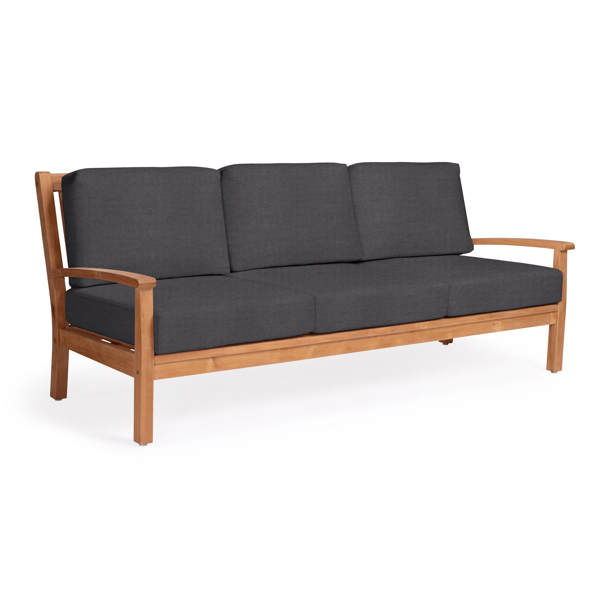 Naples QuickShip Teak Outdoor Sofa