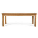 Hampton Teak Outdoor Dining Table 101" Teak Warehouse