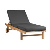 Malibu (Ready to Ship) Teak A-Grade Outdoor Sun Lounger