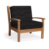Naples Teak Outdoor Club Chair - Teak Warehouse