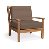 Naples Teak Outdoor Club Chair - Teak Warehouse