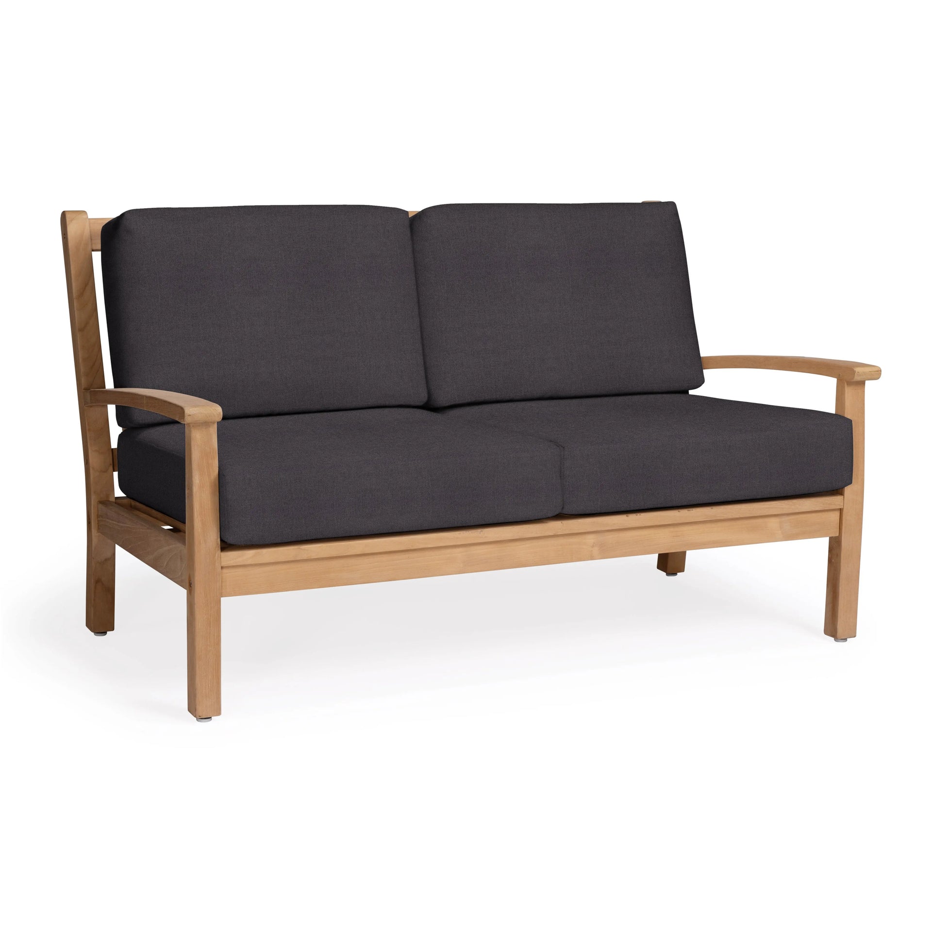 Naples Teak Outdoor Loveseat - Teak Warehouse