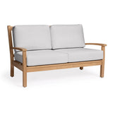 Naples Teak Outdoor Loveseat - Teak Warehouse
