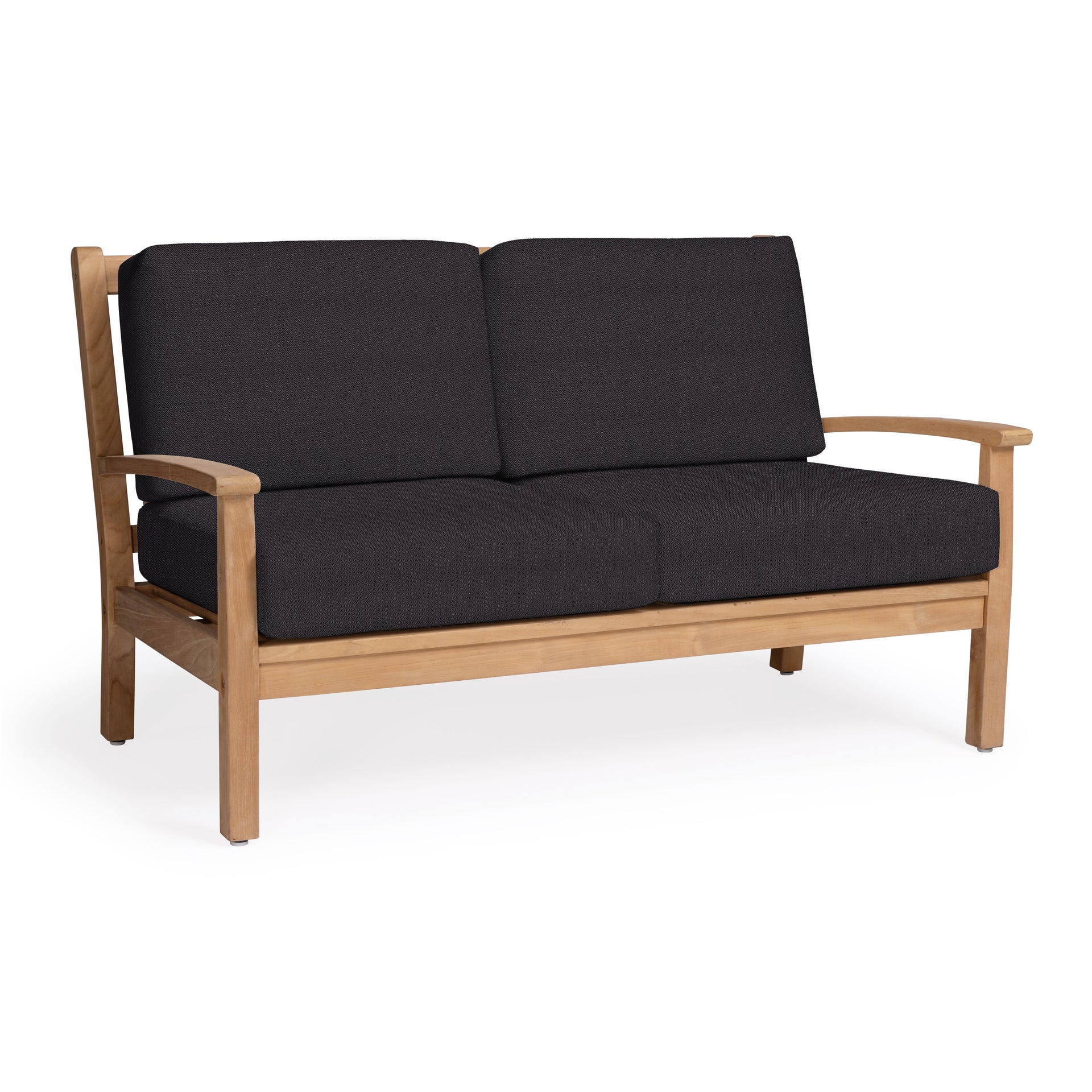 Naples Teak Outdoor Loveseat - Teak Warehouse