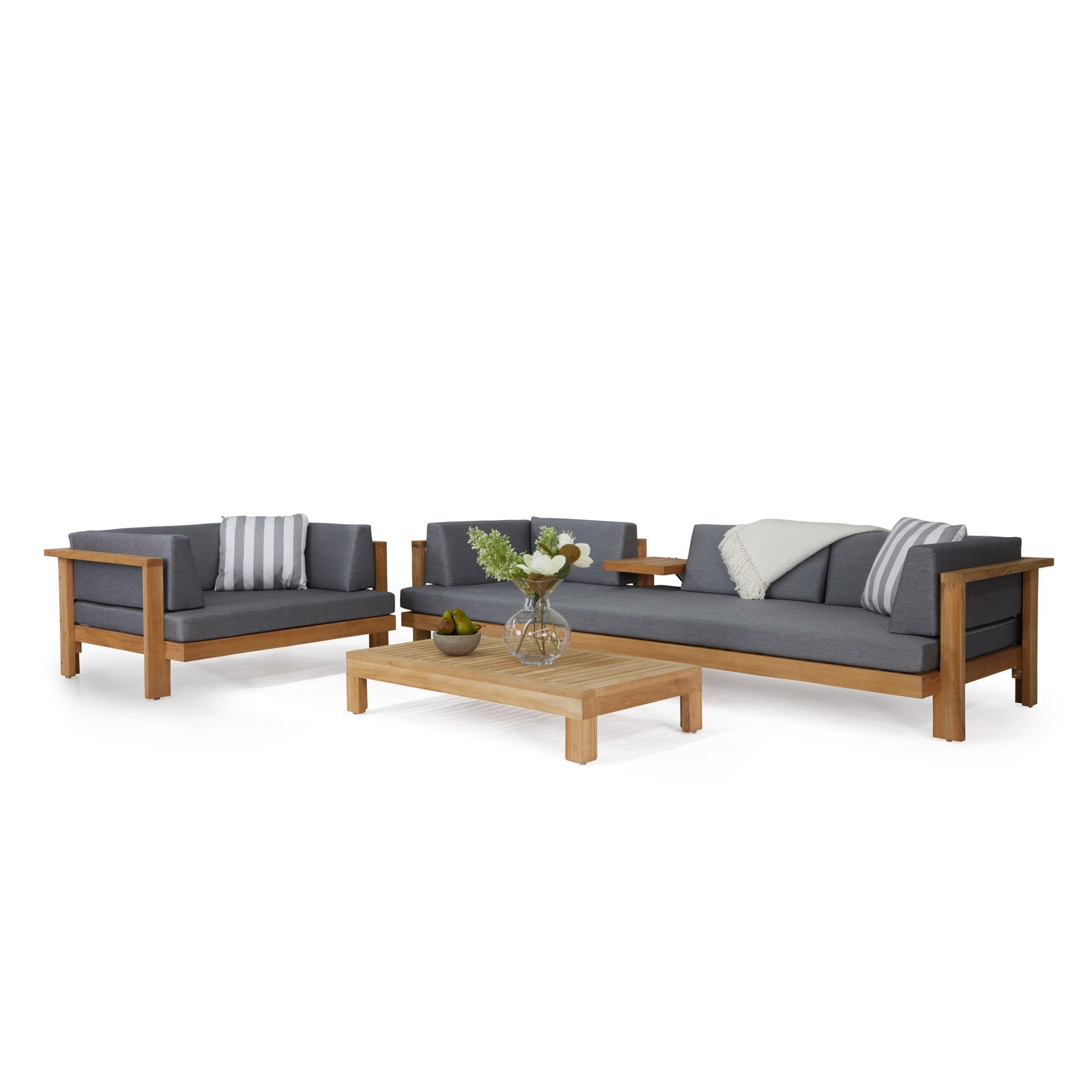Cabo Teak Outdoor Sectional Corner