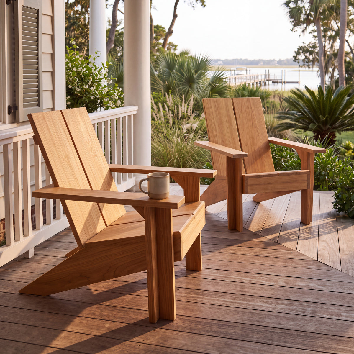 Bradford Teak A-Grade Outdoor Adirondack Chair