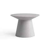 Holly Concrete Outdoor Side Table (Grey)