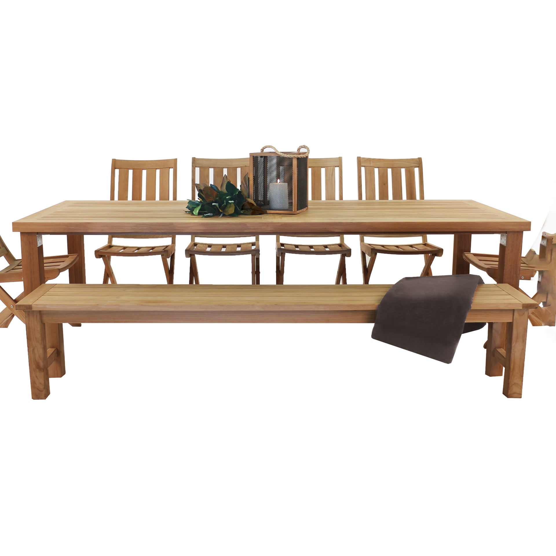 Long Island Teak Outdoor Dining Table