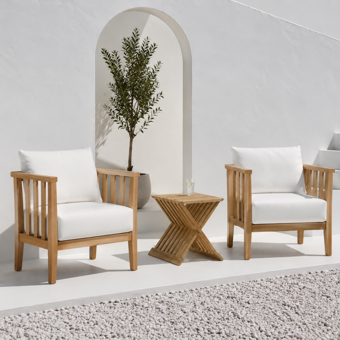 Marine Teak A-Grade Outdoor Relaxing Tub Chair