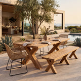 Molly Rope Outdoor Dining Arm Chair