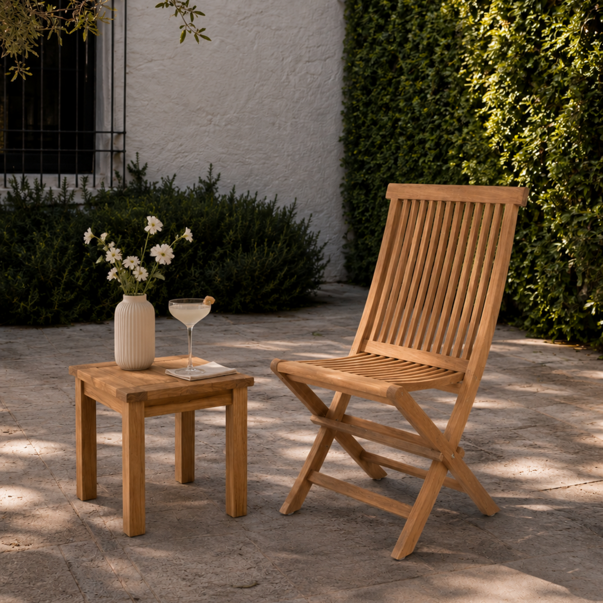 Tahoe Teak A-Grade Outdoor Folding Dining Chair