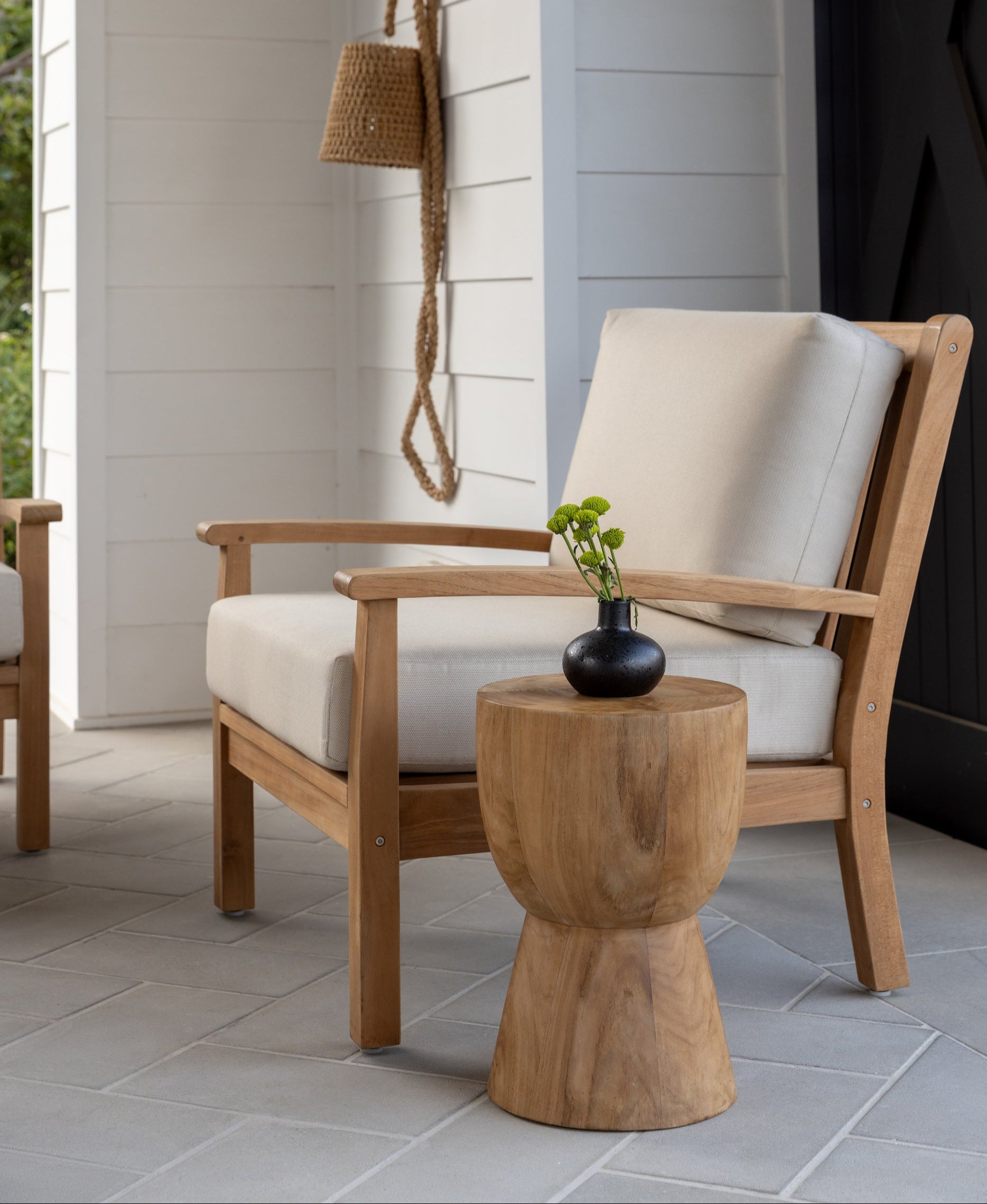 Naples Teak Club Chair | Elegant Outdoor Seating | Teak Warehouse