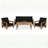 Monterey (Ready To Ship) Teak A-Grade Outdoor Sofa Lounge Set