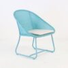 Breeze Outdoor Wicker Relaxing Chair (Blue)-0