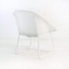 breeze outdoor wicker relaxing chair white back angle view