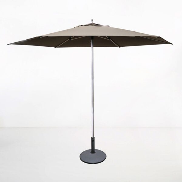 Tiki Round Patio Umbrella (Taupe)-0