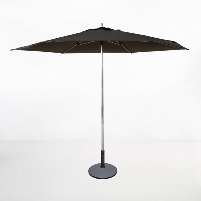 Tiki Round Patio Umbrella (Black)-0
