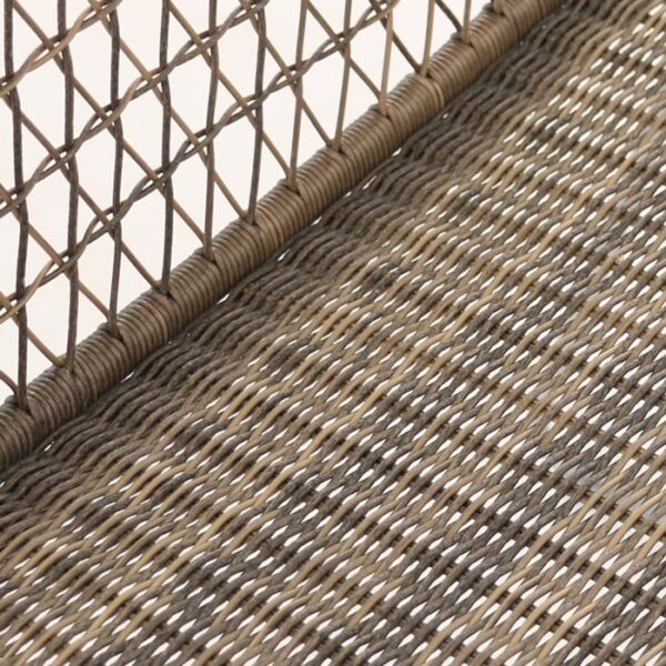 woven structured sampulut dining arm chair