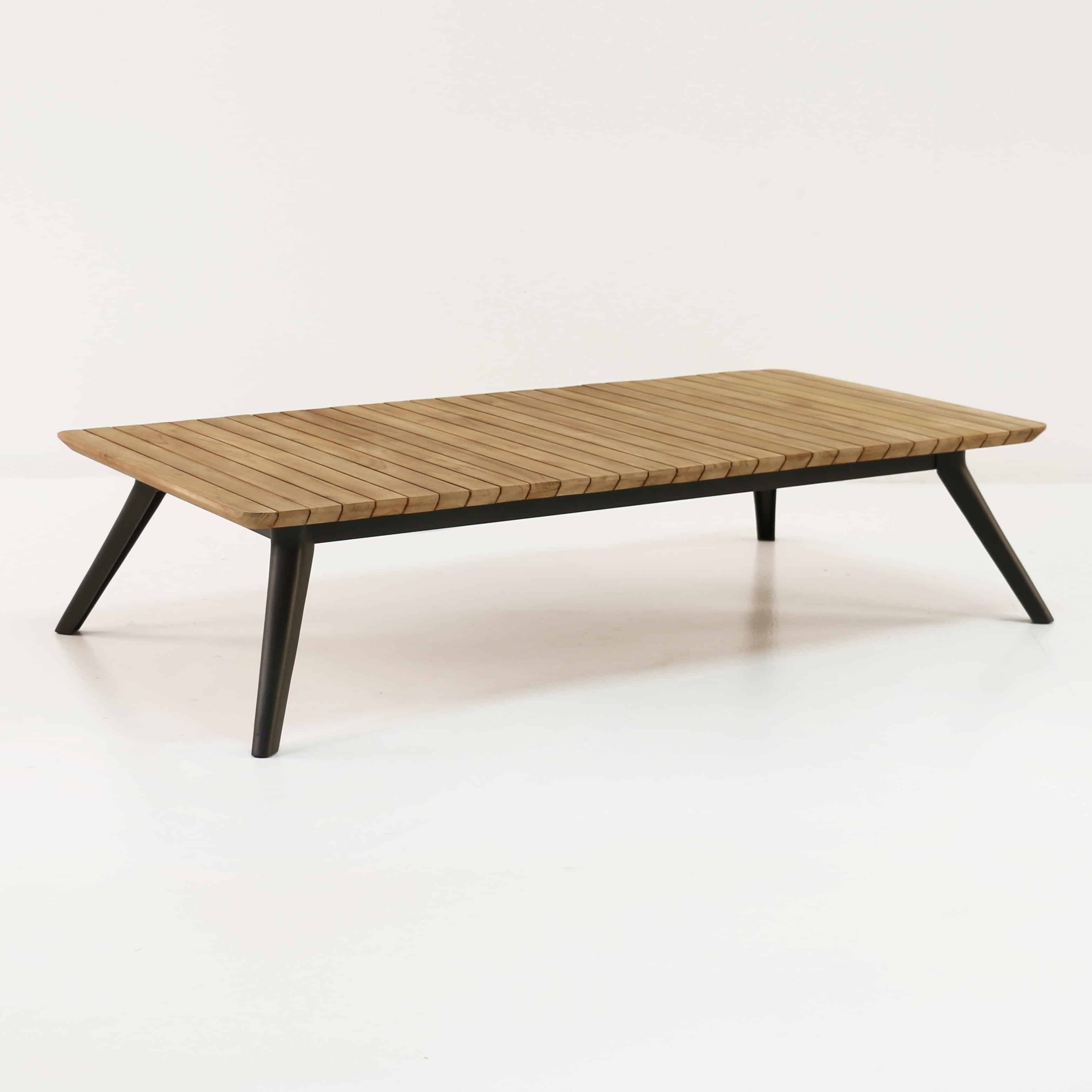 Platform Reclaimed Teak Coffee Table | Outdoor Furniture ...