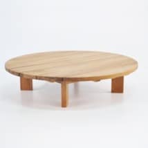 Patio furniture - Soho Teak Outdoor Coffee Table (Round)-0