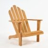 adirondack chair front angle view