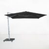 antigua 10ft cantilever umbrella black flat view