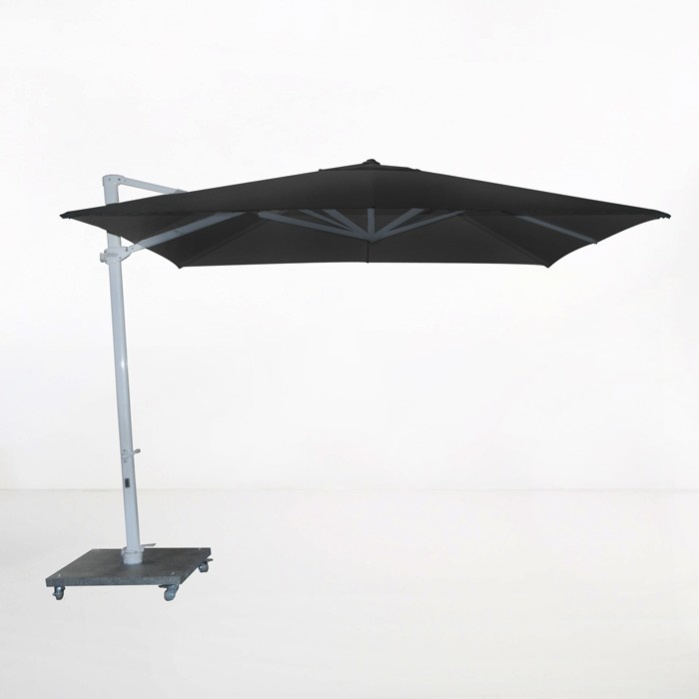 Antigua 10ft Cantilever Umbrella (Black)-0