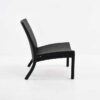 noir outdoor relaxing chair side view