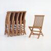 handy prego teak stacking chairs