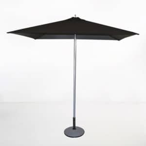 tiki square patio umbrella black