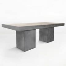 Blok Rectangle Concrete Dining Tables-0