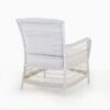 hampton white wicker lounge chair