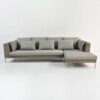 outdoor wicker sofa and chaise